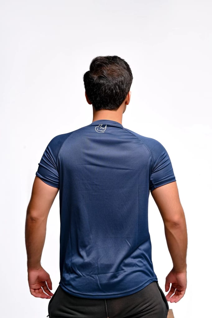 Pulse Dri Fit Tee Men – Navy Blue image 2