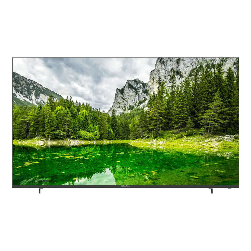 EcoStar 65 Inches Android 11 Frameless 4K UHD TV image 1
