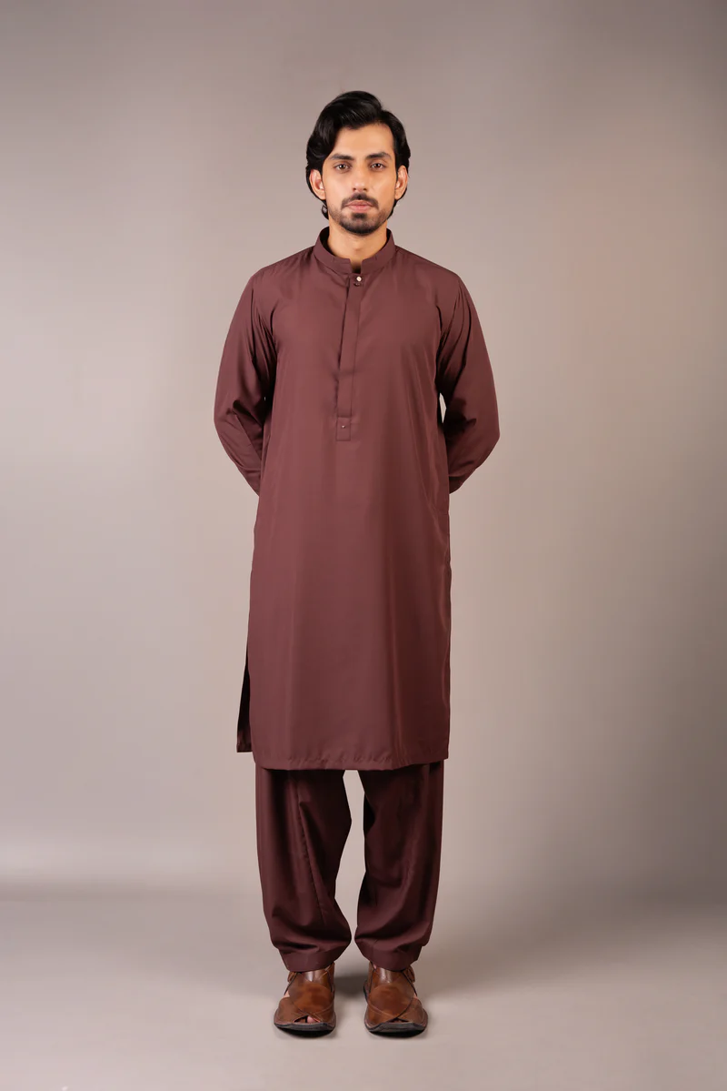 RICH BROWN SHALWAR QAMEEZ image 1
