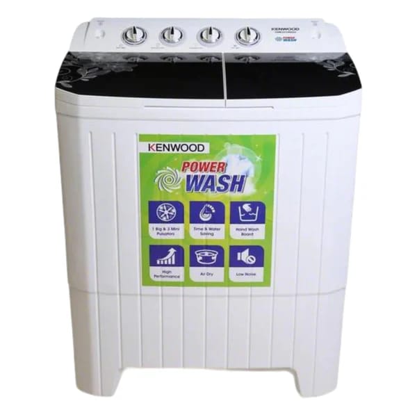 KENWOOD 10KG TWIN TUB WASHING MACHINE image 1